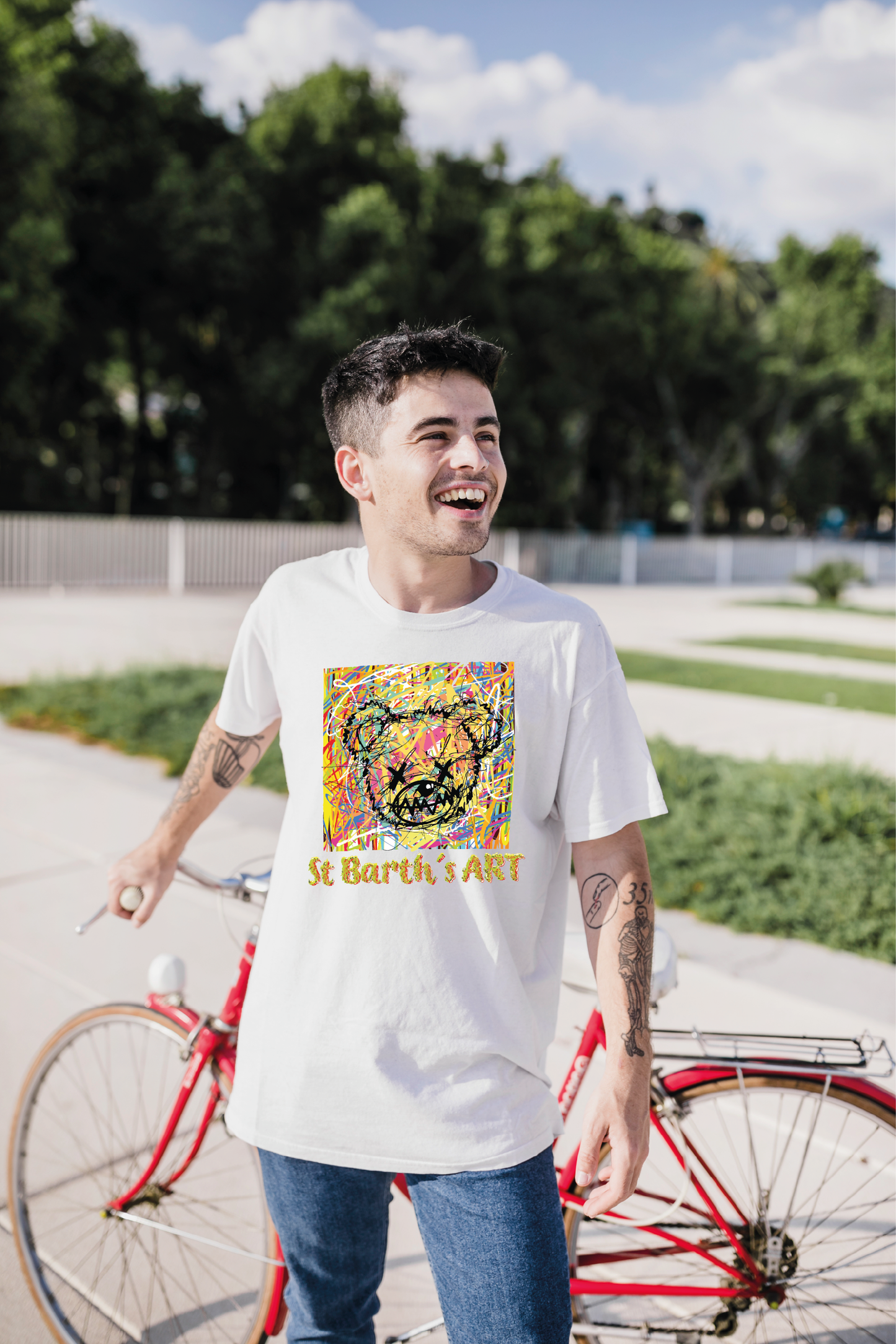 T-shirt So Barth Arts – L’Ours Coloré