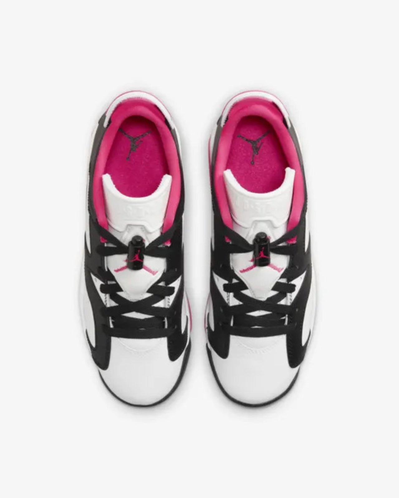 Fierce Pink & White with retro style and vibrant accents. Perfect for streetwear and basketball fans.