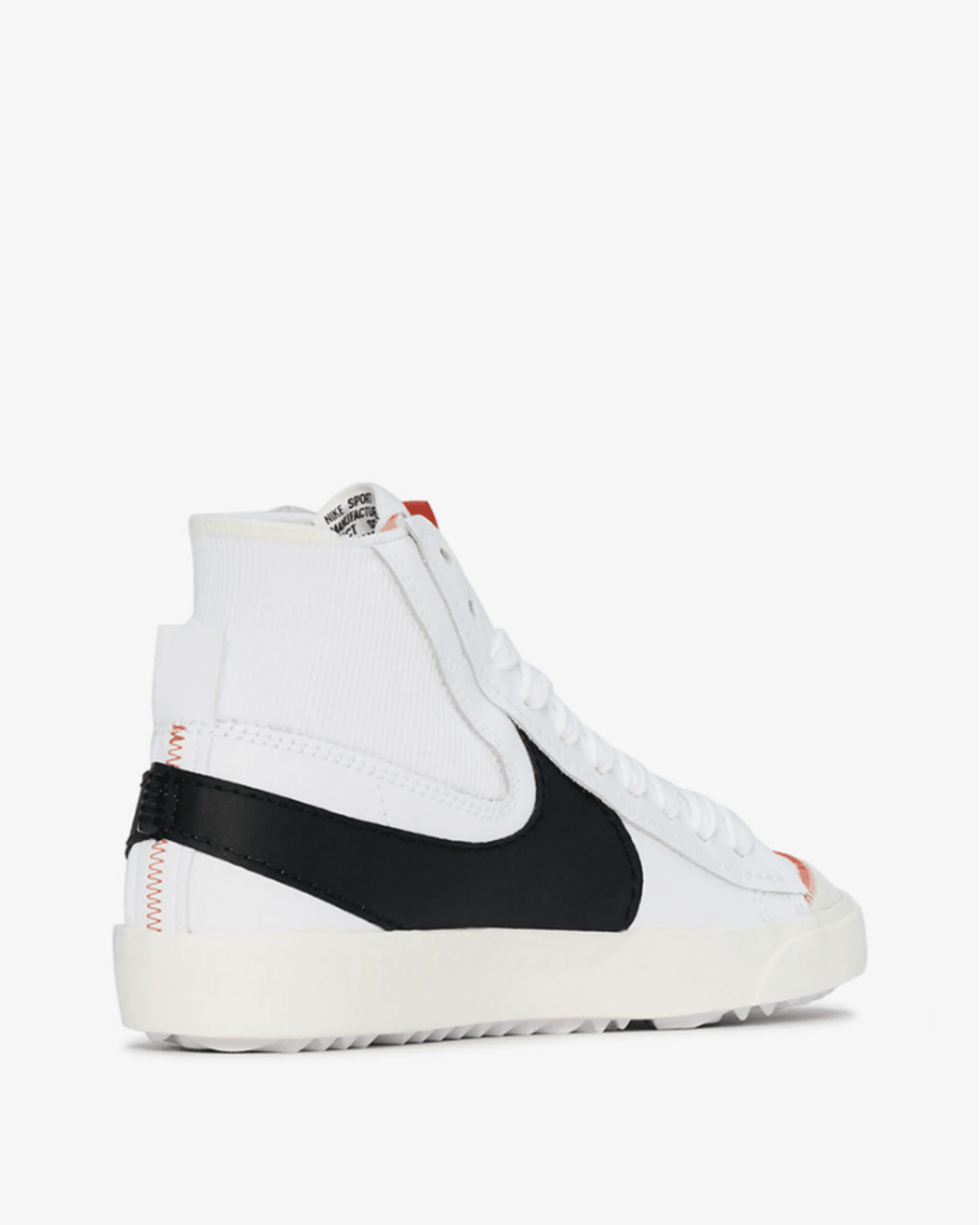 sneakers blanches au Swoosh oversize