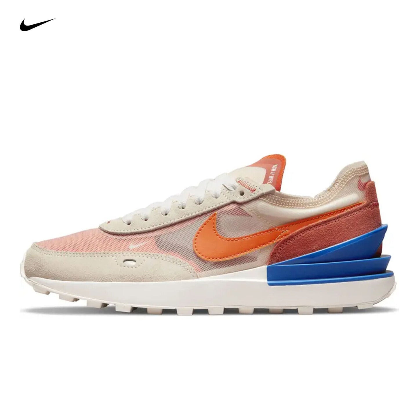 baskets beige rétro running pour femme.