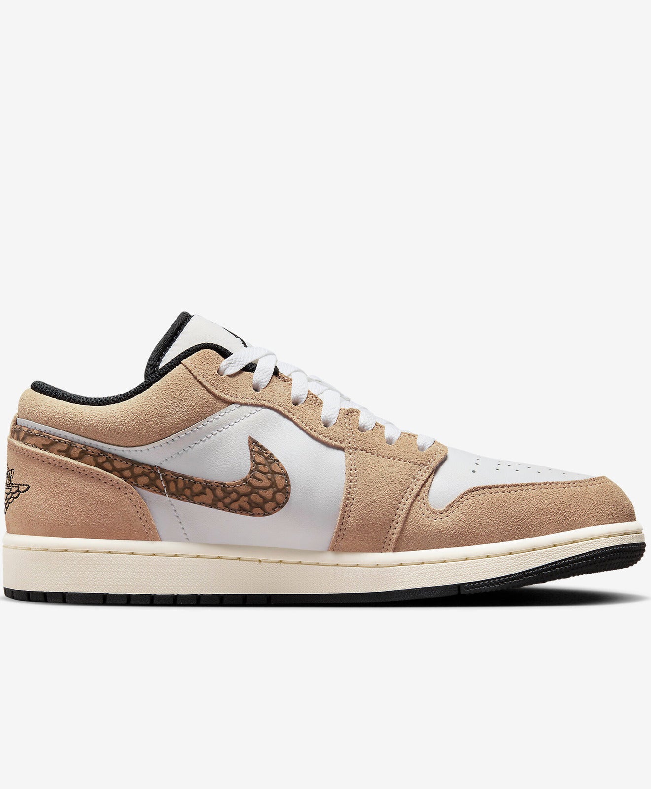 Jordan 1 Low SE détail semelle et cuir