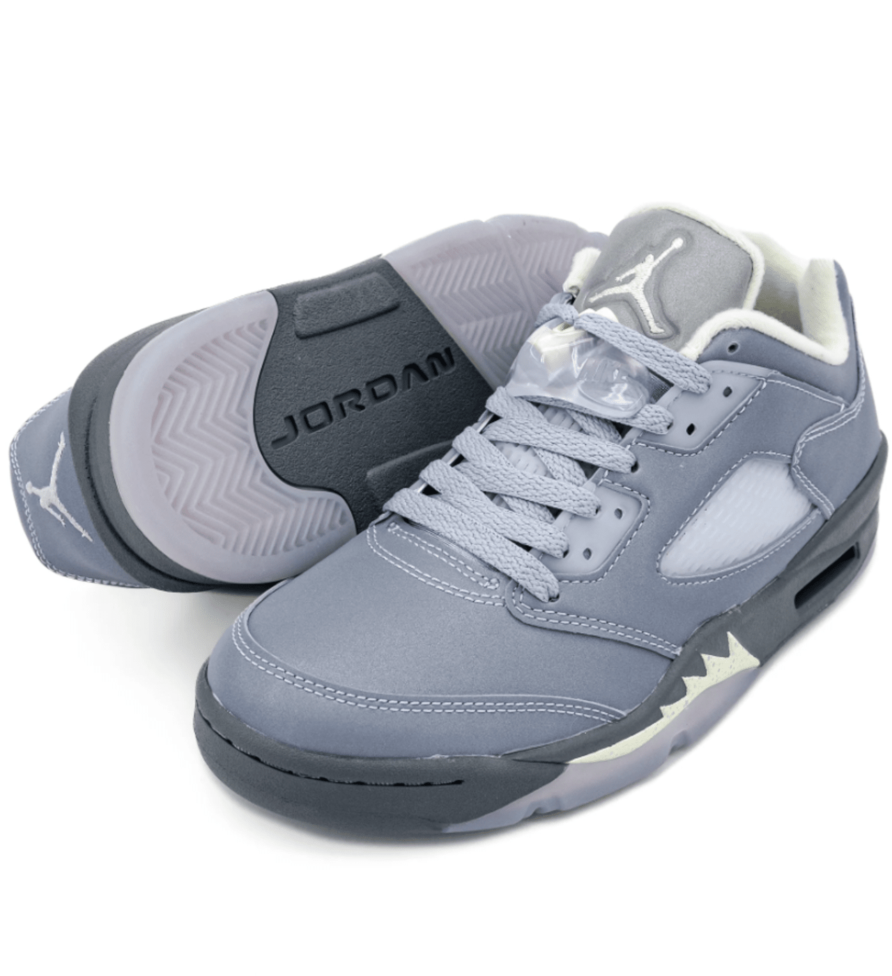 Logo Jumpman sur la Air Jordan 5 Retro WMNS FJ4563-500