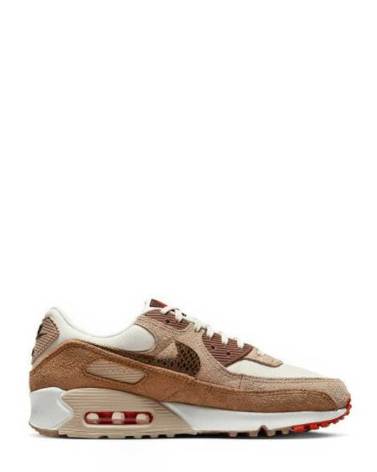 Nike Air Max 90 Recraft DX9502-100 vue latérale blanc et gris