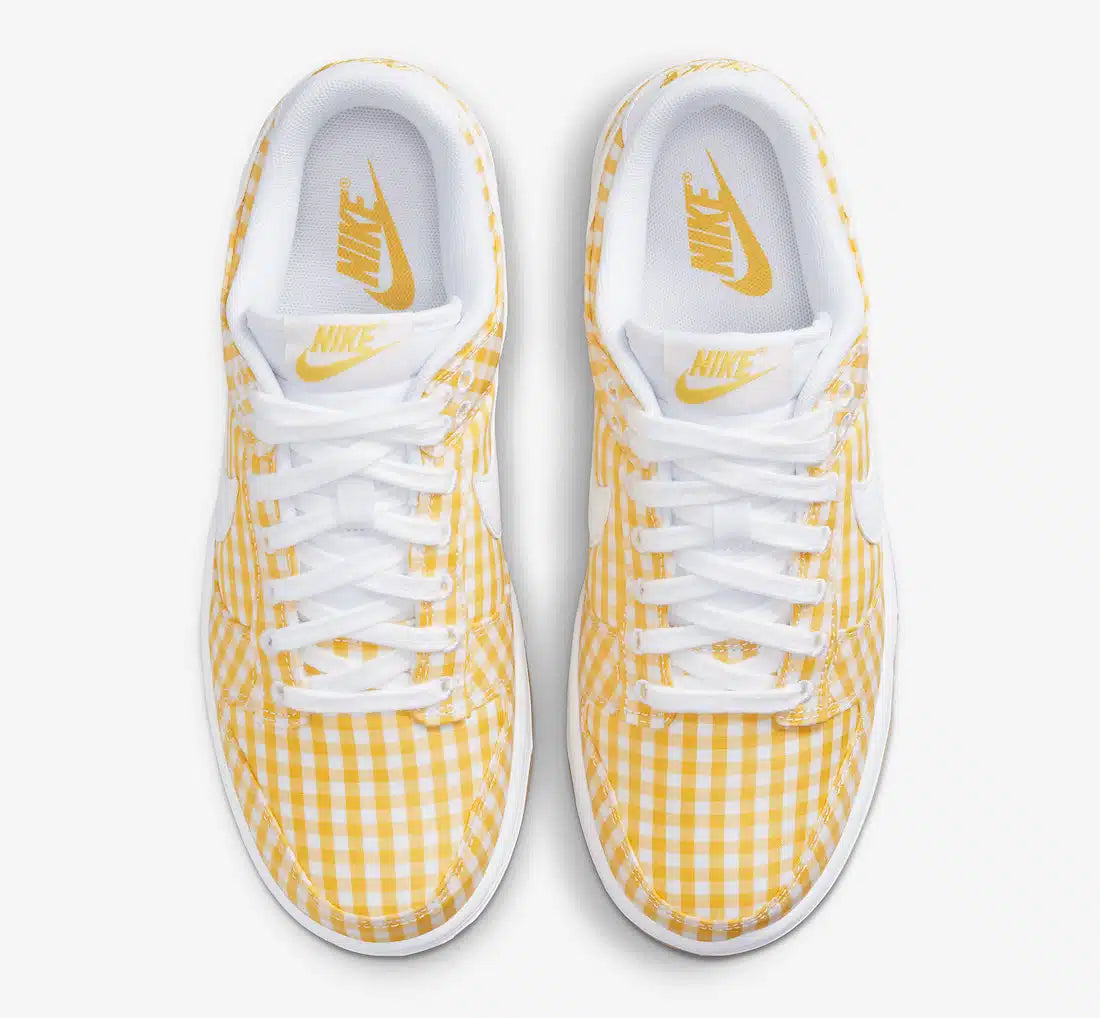 Nike Dunk Low Yellow Gingham