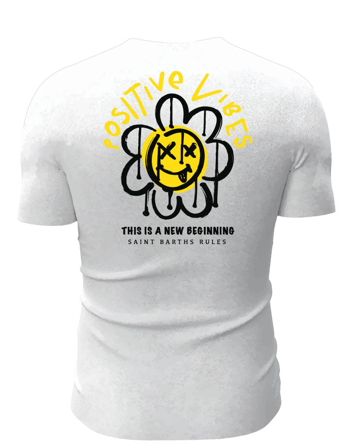 T-shirts personnalisés : Positive Vibes 🌼